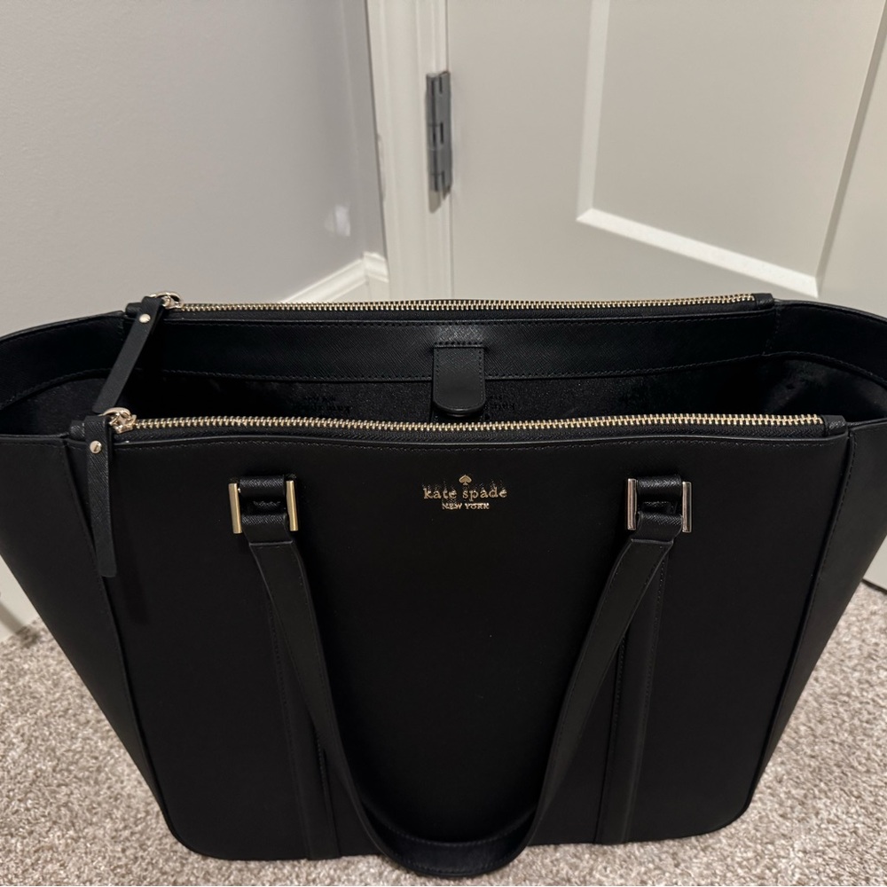 Kate Spade Leather Work Tote Bag
